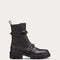 ROMAN STUD CALFSKIN COMBAT BOOT WITH TONAL STUDS 40MM