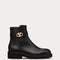 VLOGO LOCKER CALFSKIN ANKLE BOOT 40MM