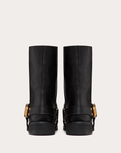 VLOGO SIGNATURE CALFSKIN ANKLE BOOT 30MM