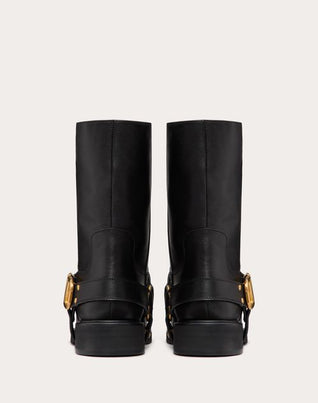 VLOGO SIGNATURE CALFSKIN ANKLE BOOT 30MM