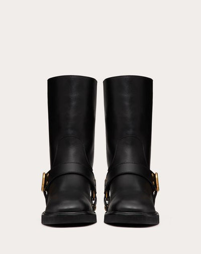 VLOGO SIGNATURE CALFSKIN ANKLE BOOT 30MM