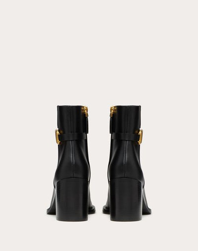 VLOGO SIGNATURE CALFSKIN ANKLE BOOT 75MM