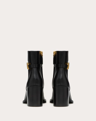 VLOGO SIGNATURE CALFSKIN ANKLE BOOT 75MM
