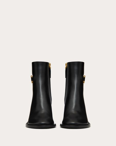 VLOGO SIGNATURE CALFSKIN ANKLE BOOT 75MM