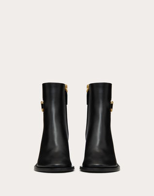 VLOGO SIGNATURE CALFSKIN ANKLE BOOT 75MM