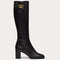 VLOGO SIGNATURE CALFSKIN BOOT 70MM