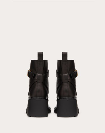 VLOGO SIGNATURE CALFSKIN COMBAT BOOT 70 MM