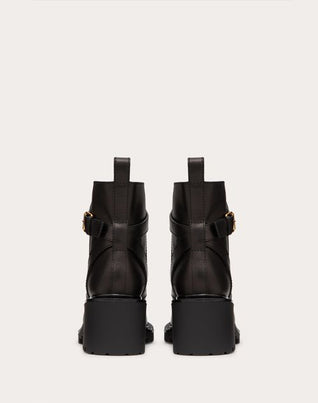 VLOGO SIGNATURE CALFSKIN COMBAT BOOT 70 MM