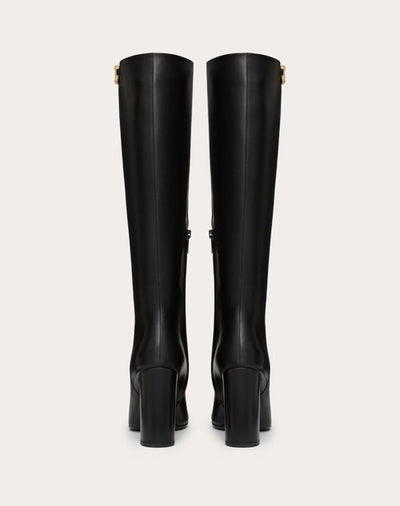 VLOGO THE BOLD EDITION BOOT IN CALFSKIN 100MM