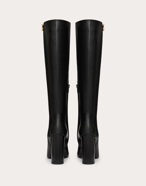 VLOGO THE BOLD EDITION BOOT IN CALFSKIN 100MM