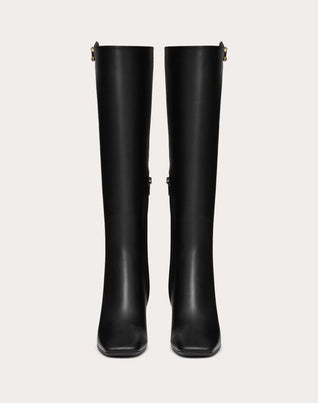 VLOGO THE BOLD EDITION BOOT IN CALFSKIN 100MM
