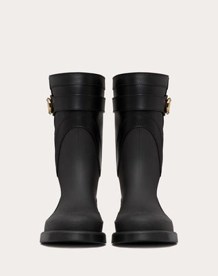 VLOGO THE BOLD EDITION BOOT IN RUBBER AND CALFSKIN 35MM