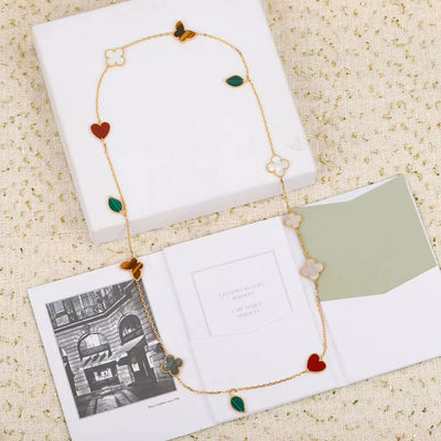 LUCKY 12 MOTIFS  NECKLACE
