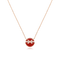 JEUX DE ROSE GOLD DIAMOND NECKLACE
