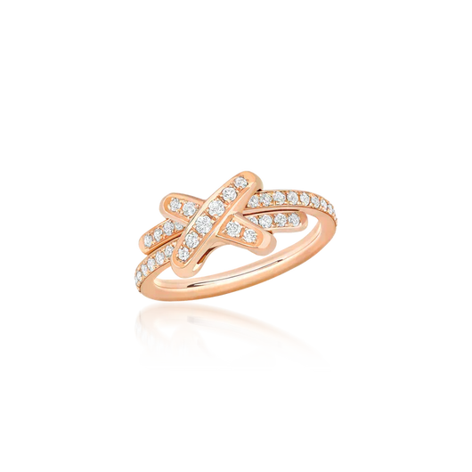 JEUX DE RING ROSE GOLD DIAMOND