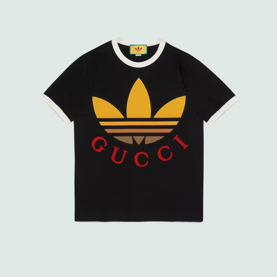 adidas x Gucci cotton jersey T-shirt - Lux Studios