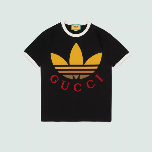 adidas x Gucci cotton jersey T-shirt - Lux Studios