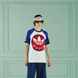 adidas x Gucci cotton jersey T-shirt