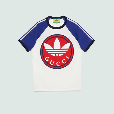 adidas x Gucci cotton jersey T-shirt - Lux Studios