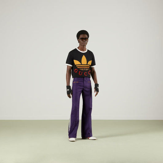 adidas x Gucci cotton jersey T-shirt - Lux Studios