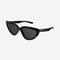 Balenciaga angular black cat-eye sunglasses