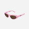Balenciaga baby pink twist cat eye sunglasses