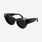 Balenciaga black bold cat eye sunglasses