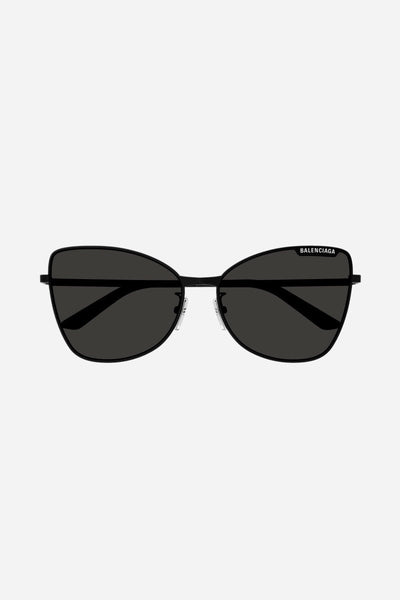 Balenciaga black butterfly metal sunglasses - Lux Studios