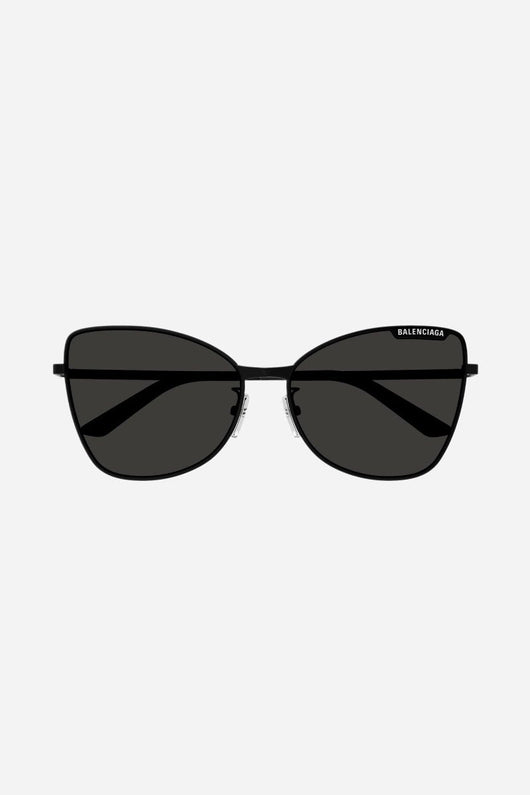 Balenciaga black butterfly metal sunglasses - Lux Studios