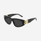 Balenciaga black cat-eye BB sunglasses