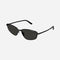 Balenciaga black metal cat eye sunglasses