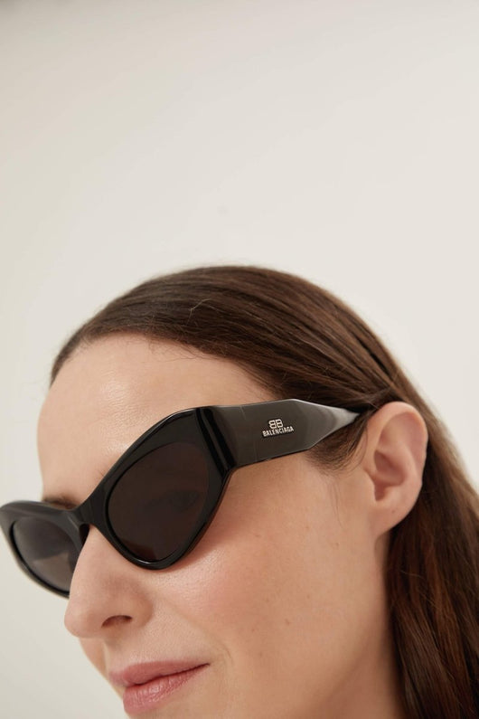 Balenciaga cat butterfly black sunglasses - Lux Studios