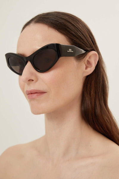 Balenciaga cat butterfly black sunglasses - Lux Studios