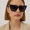 Balenciaga cat-eye femenine black sunglasses