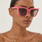 Balenciaga cat-eye femenine pink sunglasses