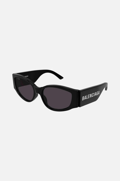 Balenciaga chunky black sunglasses - Lux Studios