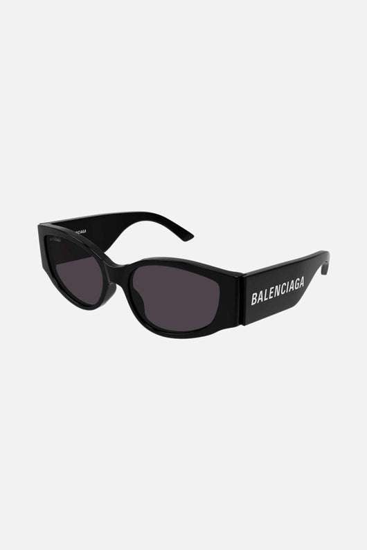 Balenciaga chunky black sunglasses - Lux Studios