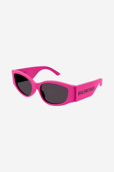Balenciaga chunky pink sunglasses - Lux Studios