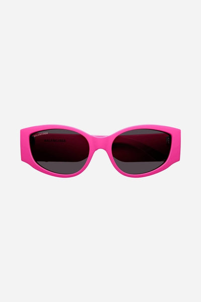 Balenciaga chunky pink sunglasses - Lux Studios