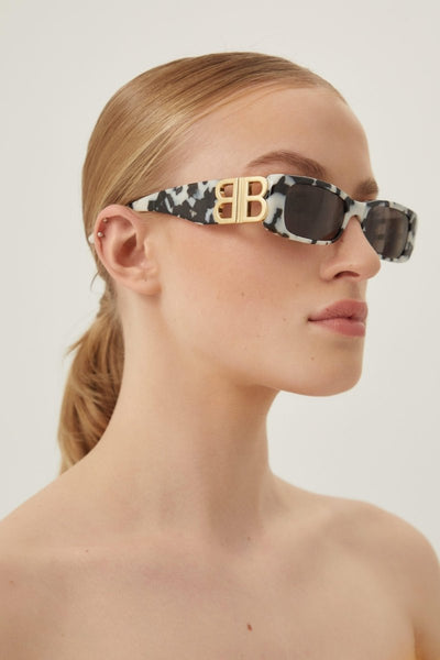 Balenciaga Dynasty zebra sunglasses - Lux Studios