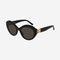 Balenciaga femenine black sunglasses with BB folding