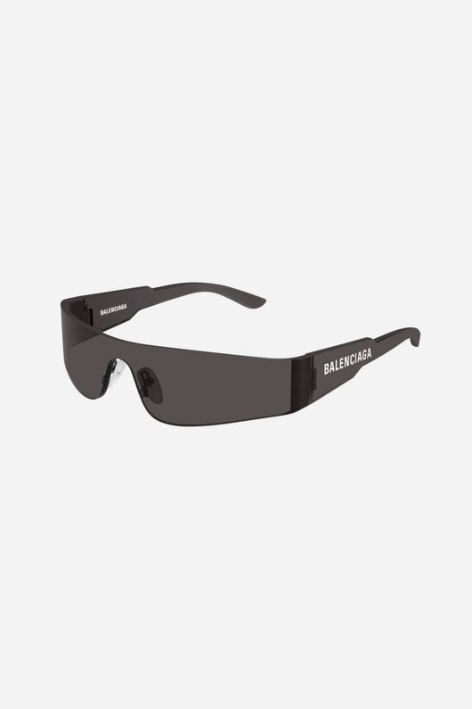 Balenciaga grey mask with white logo - Lux Studios