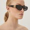 Balenciaga havana cat-eye BB sunglasses