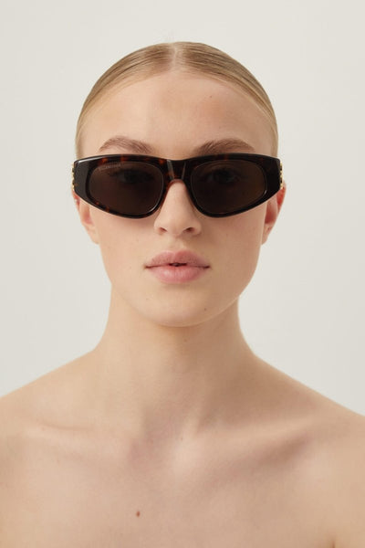 Balenciaga havana cat-eye BB sunglasses - Lux Studios