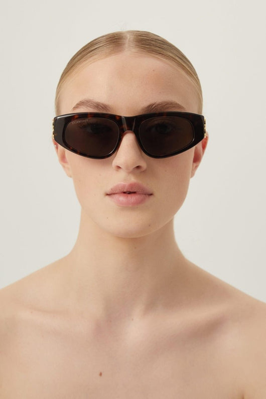 Balenciaga havana cat-eye BB sunglasses - Lux Studios