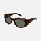 Balenciaga havana oval sunglasses
