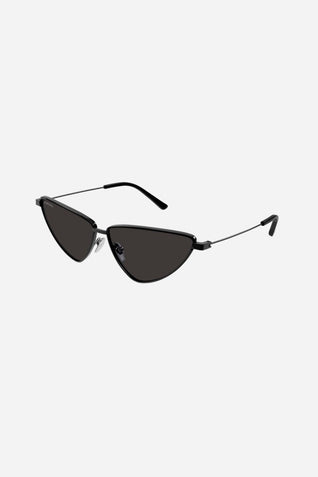 Balenciaga metal extreme cat-eye sunglasses