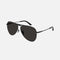 Balenciaga metal pilot sunglasses with logo