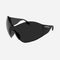 Balenciaga overized black mask