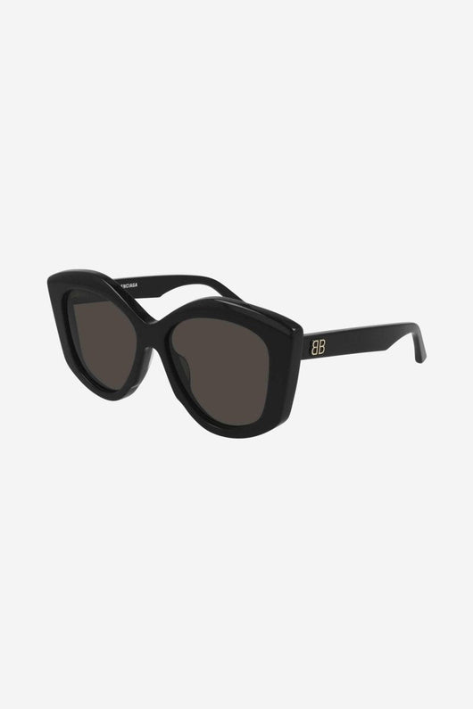 Balenciaga oversized butterfly black sunglasses - Lux Studios
